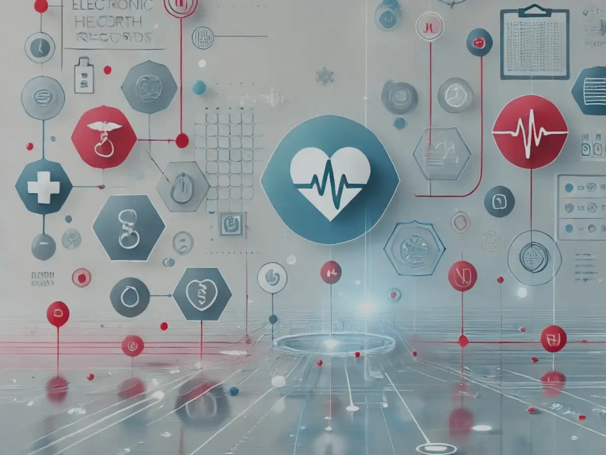 featured-image-use-in-blog-key-difference-between-EHR-vs-EMR-illustrating-medical-components-init