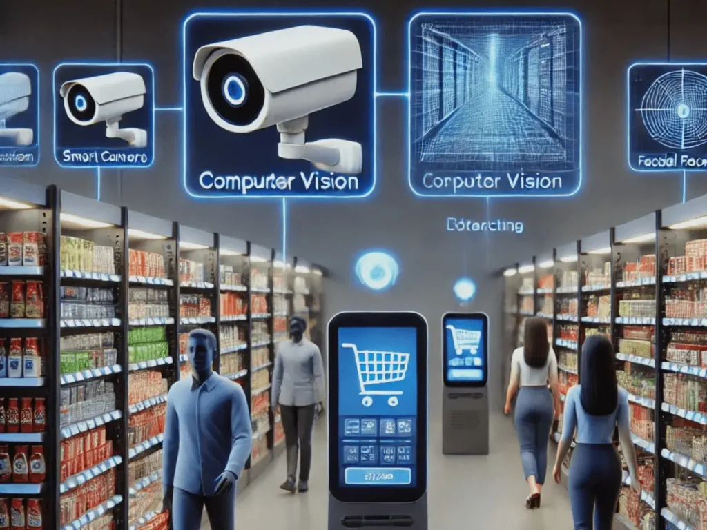 AI-powered-retail-store-using-smart-cameras-for-real-time-inventory-tracking-and-automated-checkout-systems-with-facial-recognition